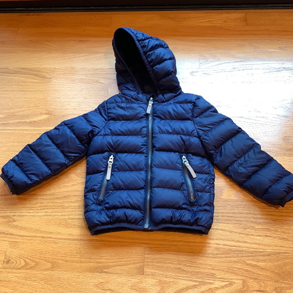 Hanna Anderson packs in pocket puffer jacket 3T